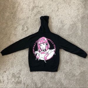 (NEW 100% cotton) Beams T black hoodie (size L)